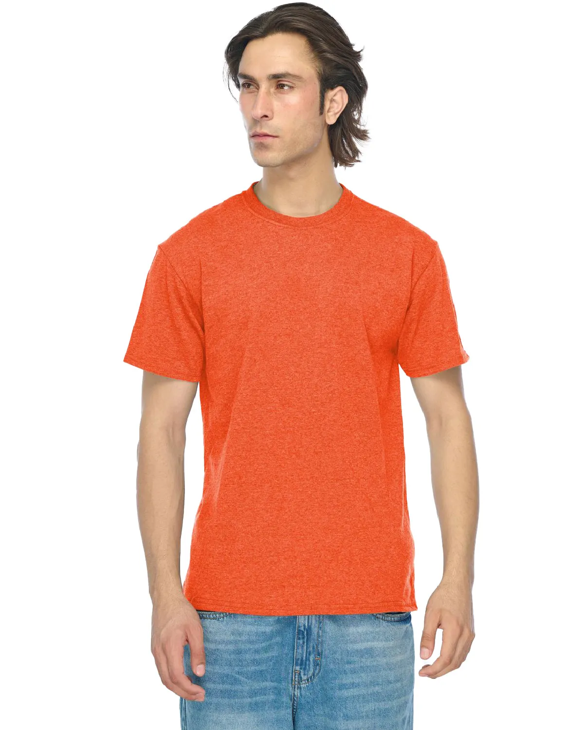 JustBlanks Men's Short Sleeve Dri-Power Crew Neck Tee Versatile Performance