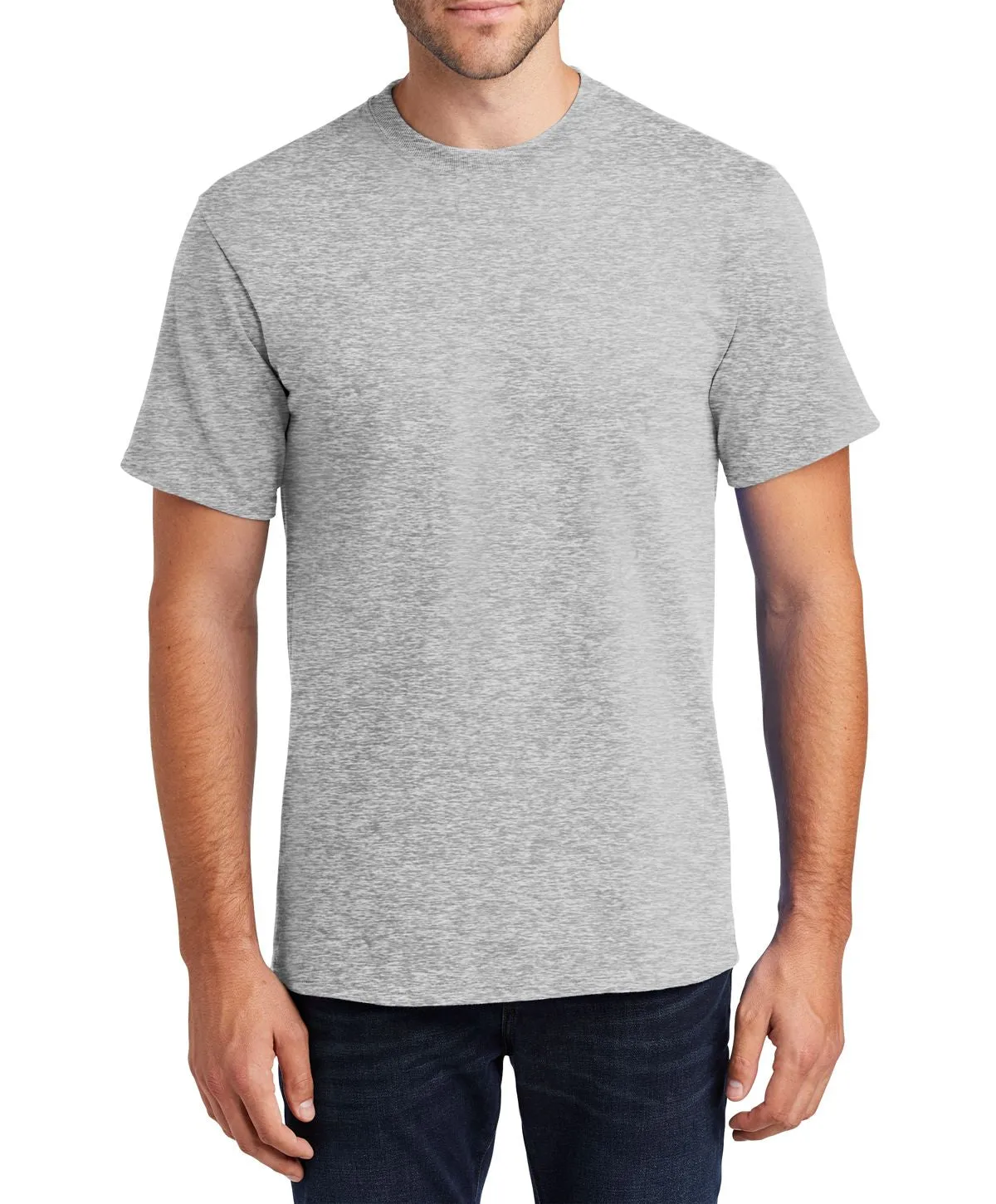 JustBlanks Men's Short Sleeve Essential Crew Neck T-Shirt Quick Dry Wear Fit Wrinkle Resistant Cloth