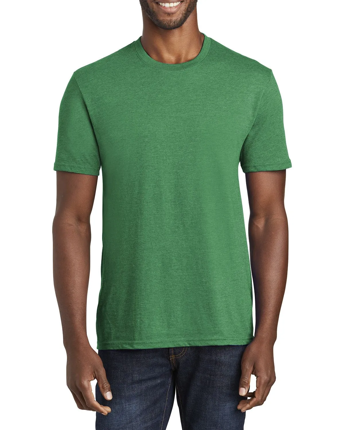 JustBlanks Men's Short Sleeve Fan Favorite Blend Crew Neck T-Shirt Comfortable apparel Skin Friendly Blends