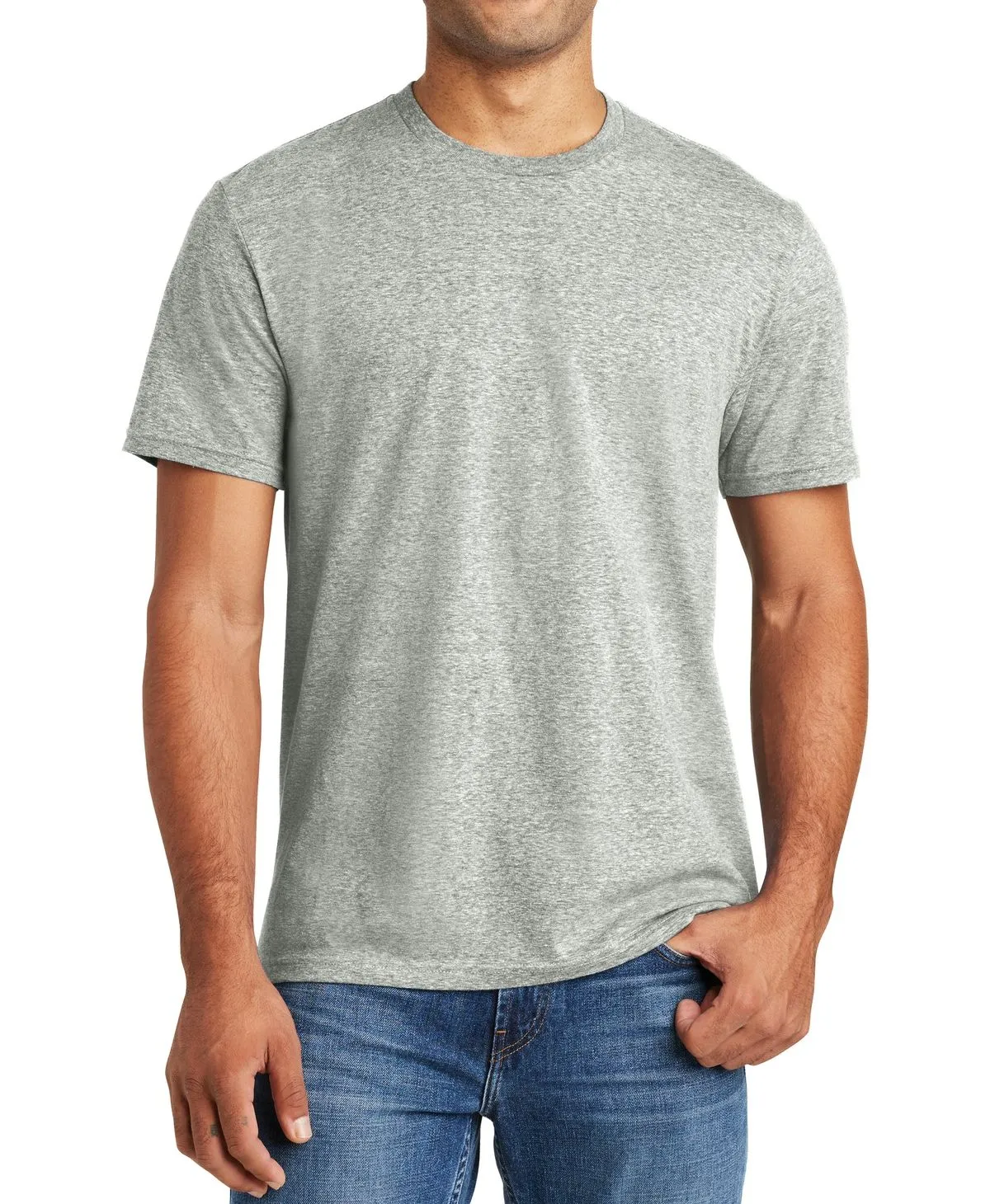 Soft Base Comfort Wearable JustBlanks Men's Slim-Fit Astro Short Sleeve Tee