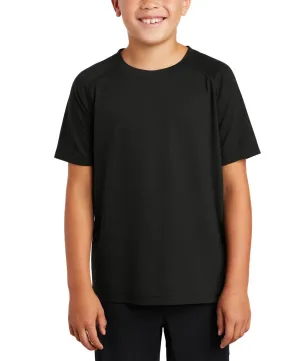 JustBlanks Youth Short Sleeve Tri-Blend Raglan Performance T-Shirt sale season