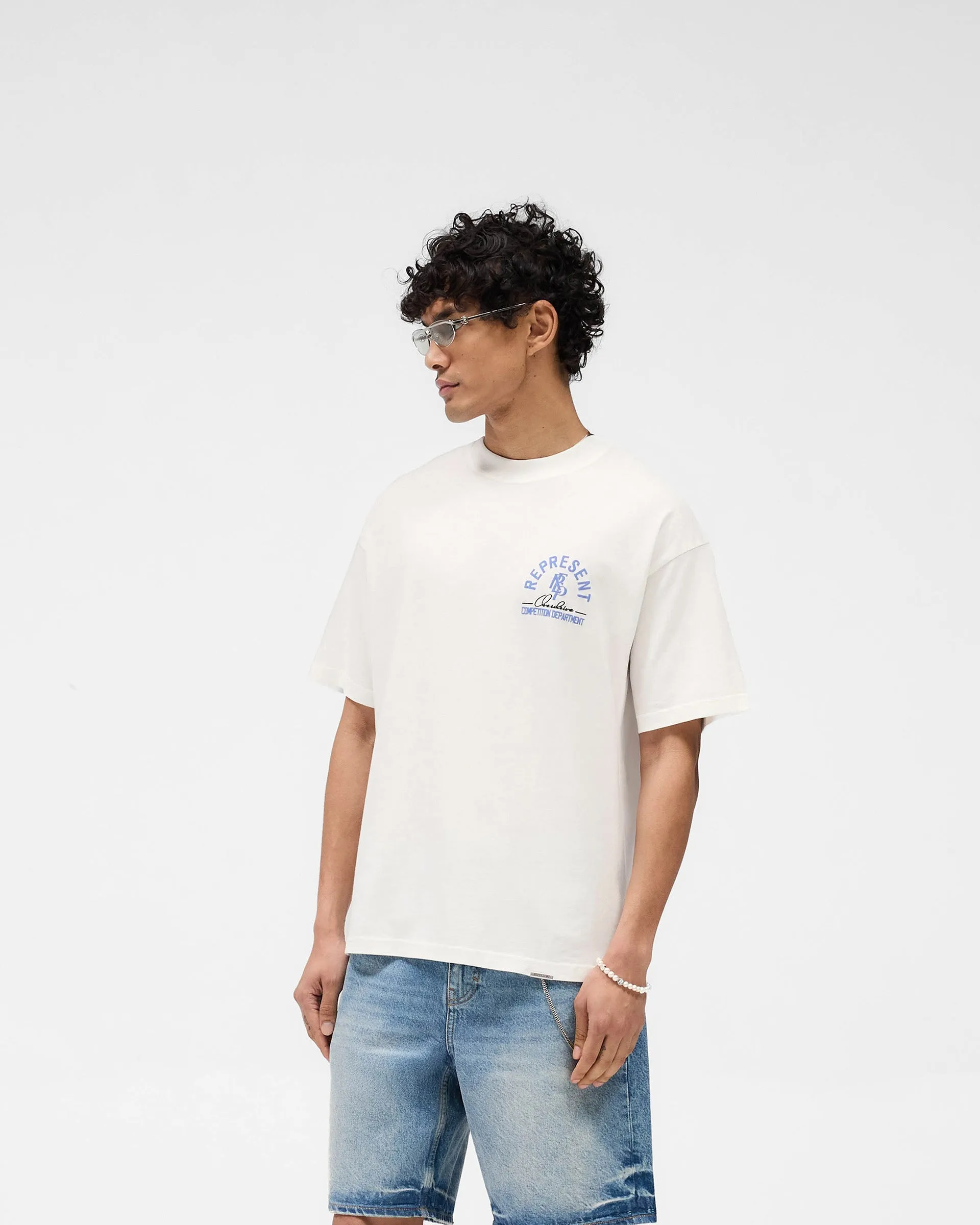 Competition Department T-Shirt - Flat White All-Purpose Comfort