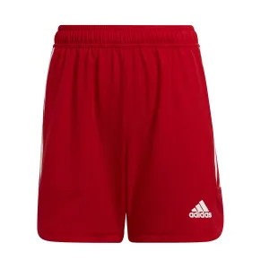 Kids Condivo 22 Matchday Shorts Stretchy Hemline Gusseted Crotch