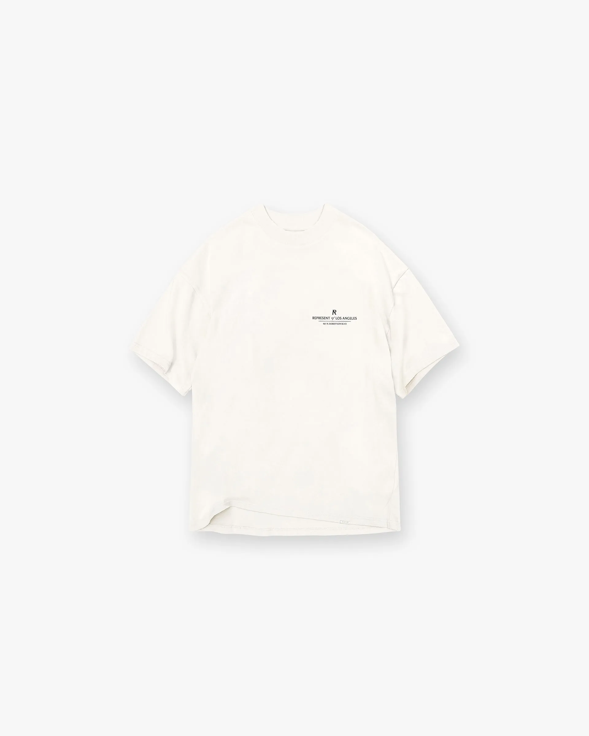 Smooth Finish LA Store T-Shirt - Flat White
