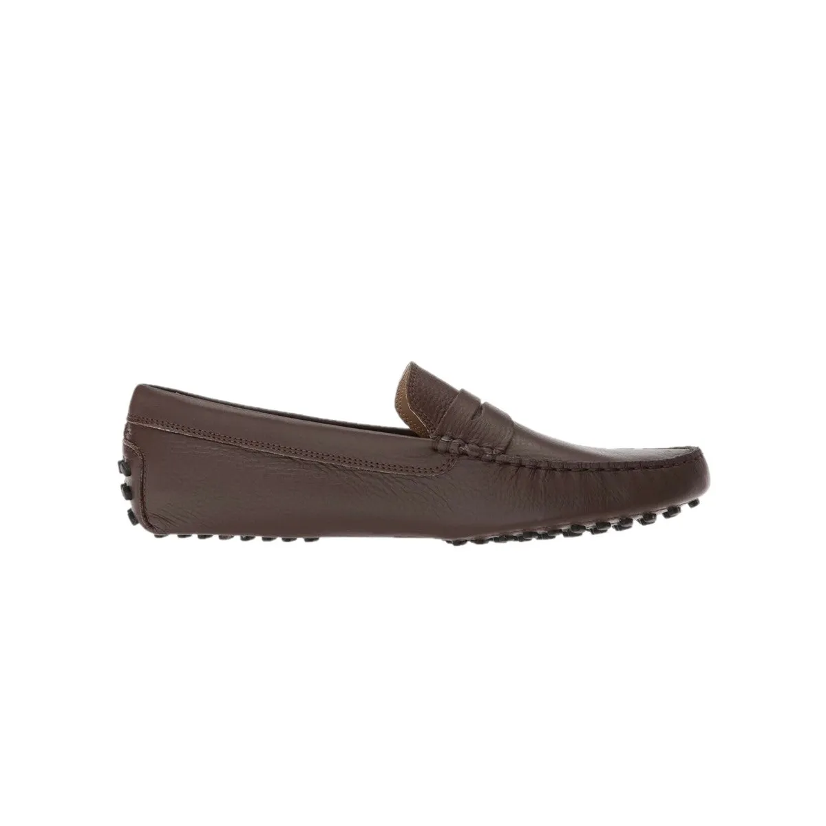 Daily Comfort LACOSTE 7-35CAM011811I CONCOURS 118 MN'S (Medium) Brown/Black Leather Lifestyle Loafers