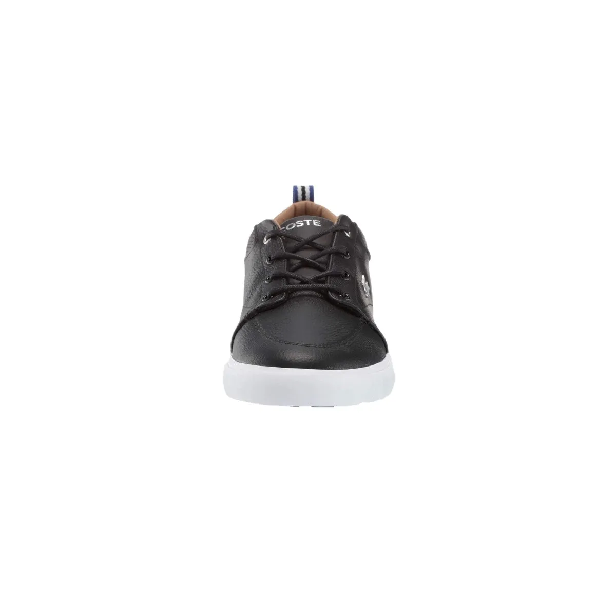 LACOSTE 7-37CMA0073312 BAYLISS 119 1 MN'S (Medium) Black/White Leather & Synthetic Lifestyle Shoes Low Profile Garden Walk