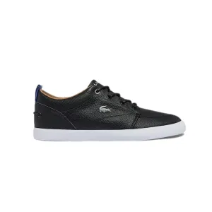 Moisture Management Technology Ventilation holes LACOSTE 7-37CMA0073312 BAYLISS 119 1 MN'S (Medium) Black/White Leather & Synthetic Lifestyle Shoes