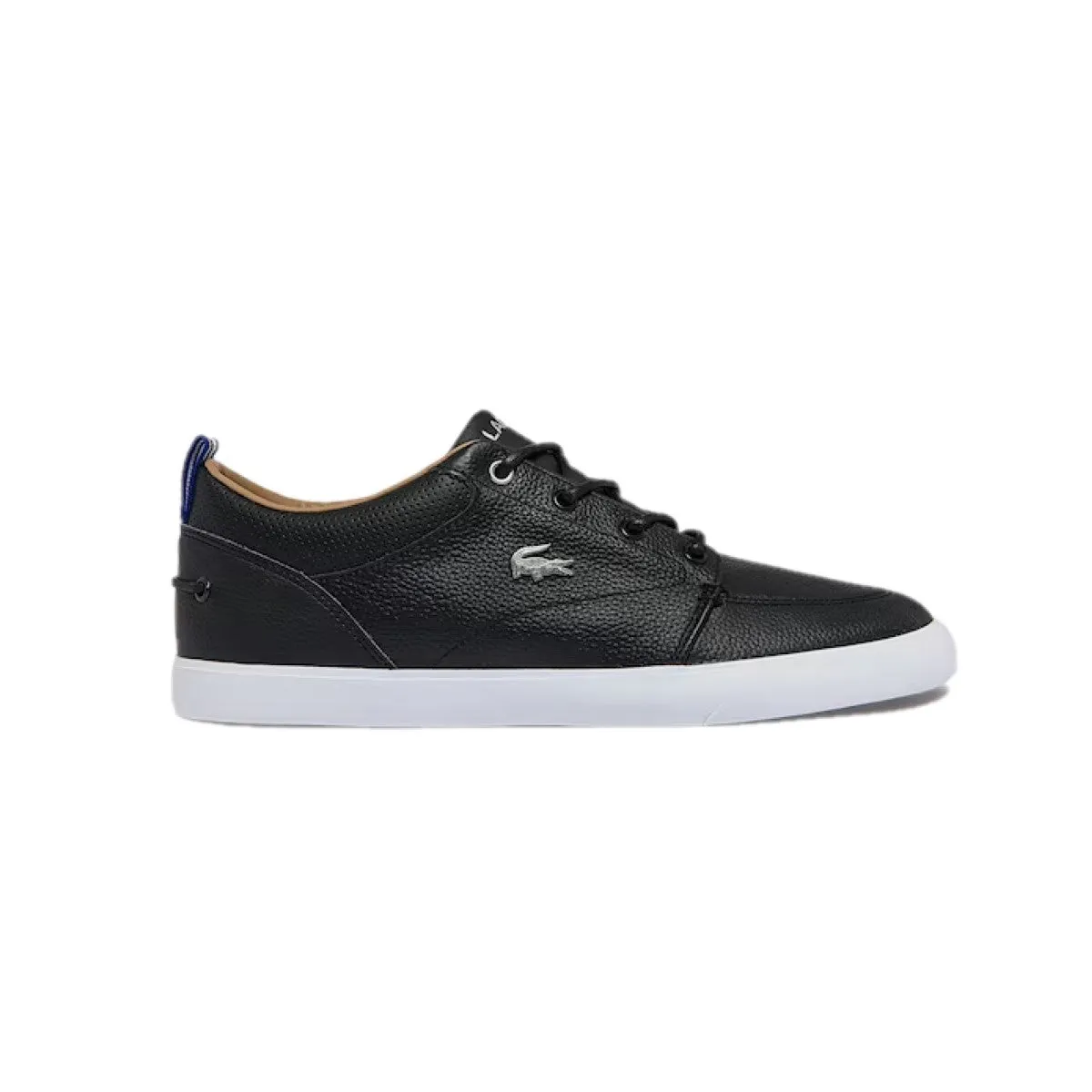 Moisture Management Technology Ventilation holes LACOSTE 7-37CMA0073312 BAYLISS 119 1 MN'S (Medium) Black/White Leather & Synthetic Lifestyle Shoes