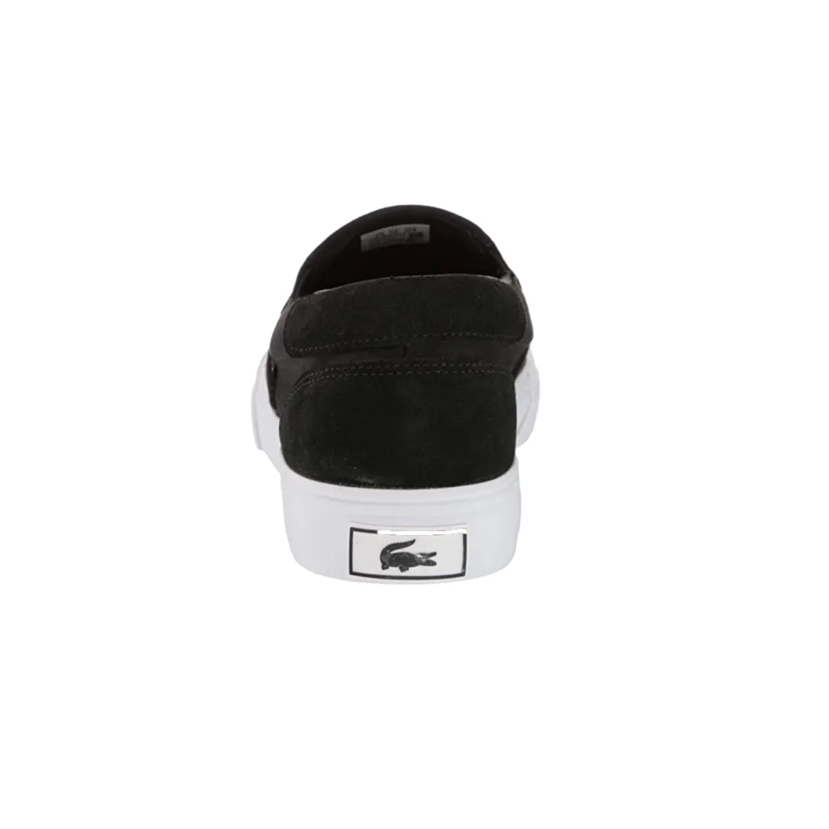 Fantasy Path LACOSTE 7-43CMA0045312 JUMP SERVE SLIP MN'S (Medium) Black/White Canvas Lifestyle Shoes
