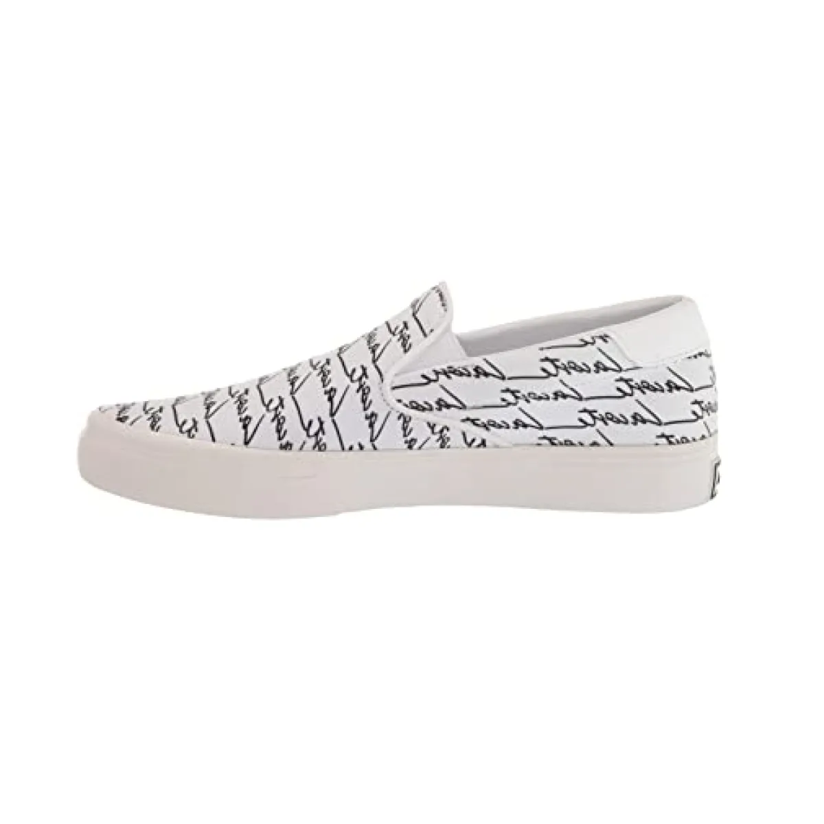 LACOSTE 7-43CMA0050147 JUMP SERVE SLIP MN'S (Medium) White/Black Canvas Lifestyle Shoes New Drop