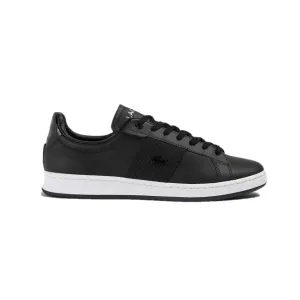 LACOSTE 7-45SMA0046312 CARNABY PRO GGR MN'S (Medium) Black/White Leather & Synthetic Lifestyle Shoes Greek Ease Quick Dash