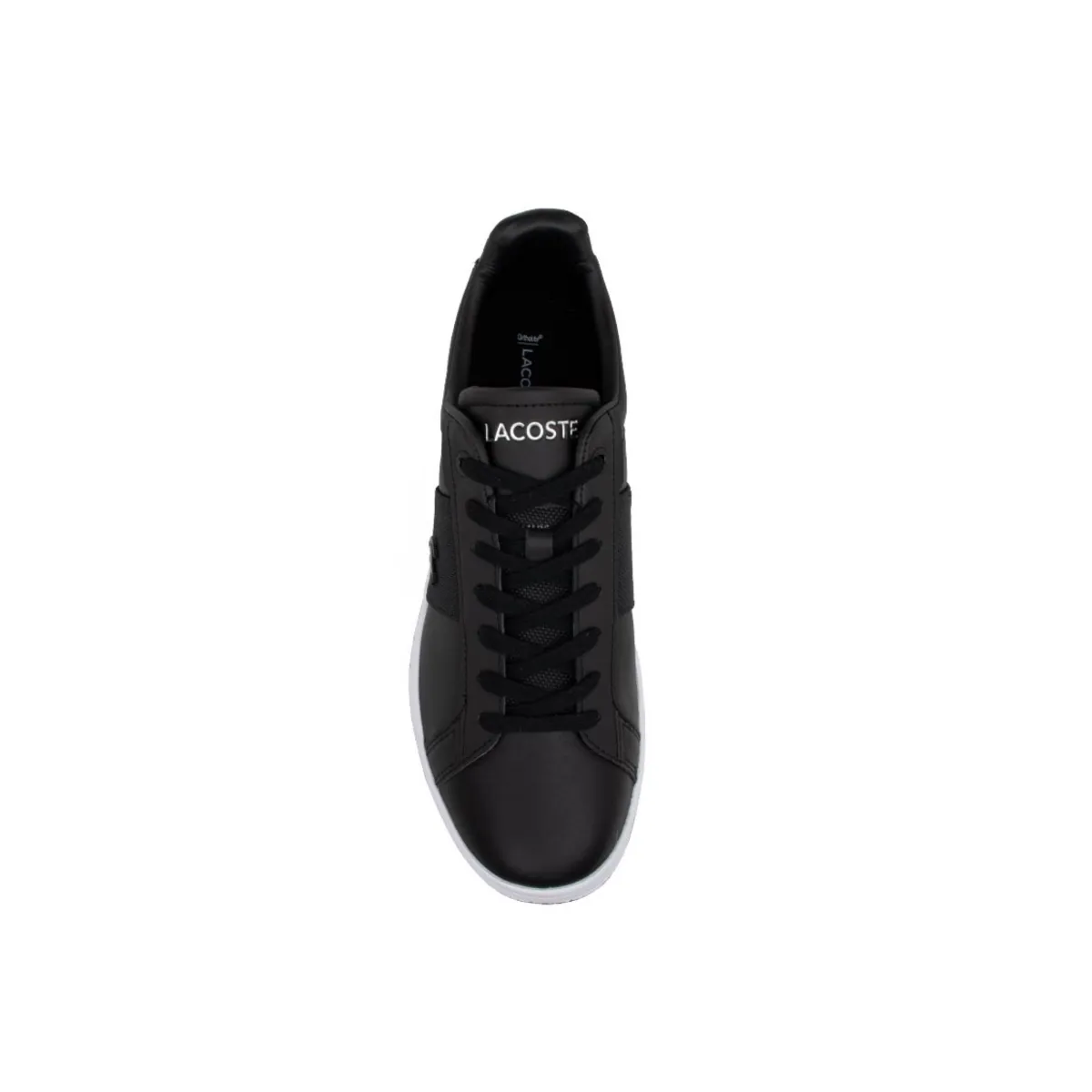Low Profile Foam Base LACOSTE 7-45SMA0046312 CARNABY PRO GGR MN'S (Medium) Black/White Leather & Synthetic Lifestyle Shoes