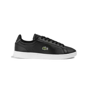 Cushioned Base Work Commute LACOSTE 7-45SMA0110312 CARNABY PRO BL2 MN'S (Medium) Black/White Leather & Synthetic Lifestyle Shoes