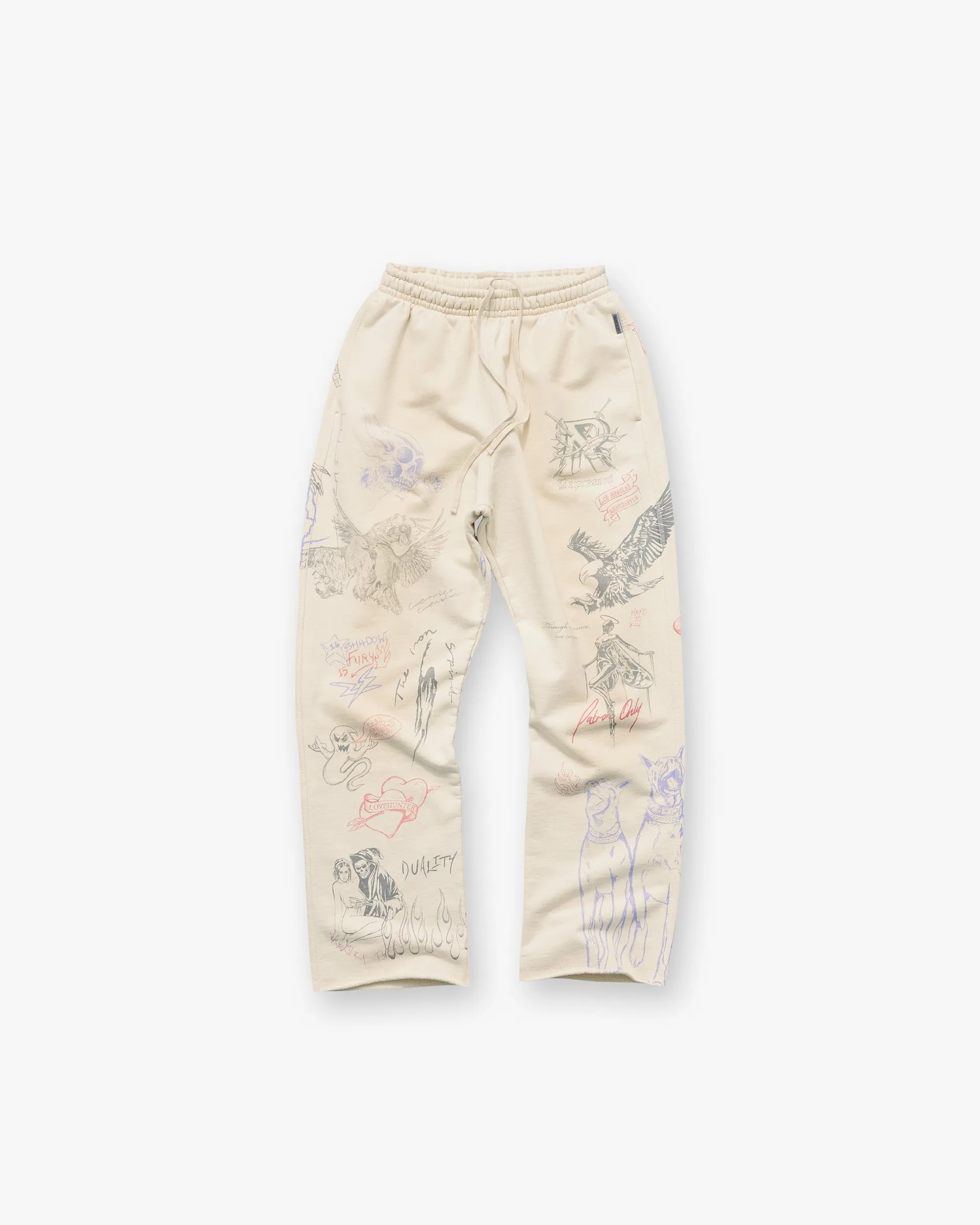 Legacy Sweatpant - Buttercream Active Design