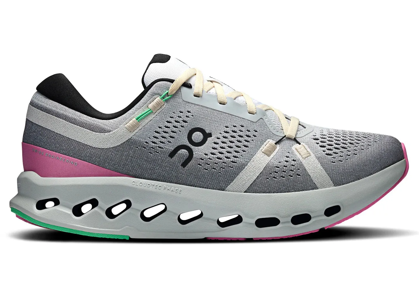 Foot Training On Running Cloudsurfer 2 White Mineral