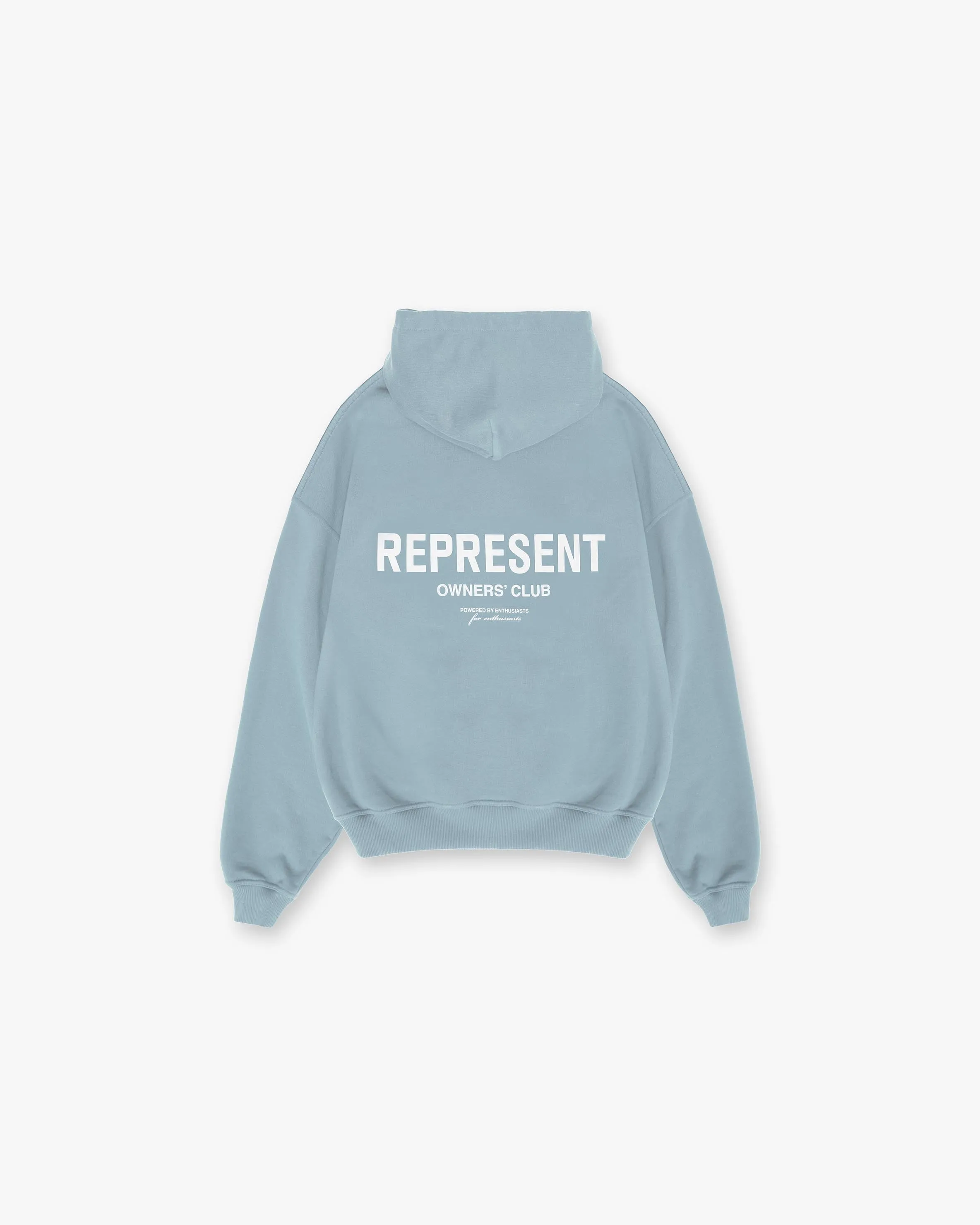 Represent Owners Club Hoodie - Powder Blue Festival Fashion