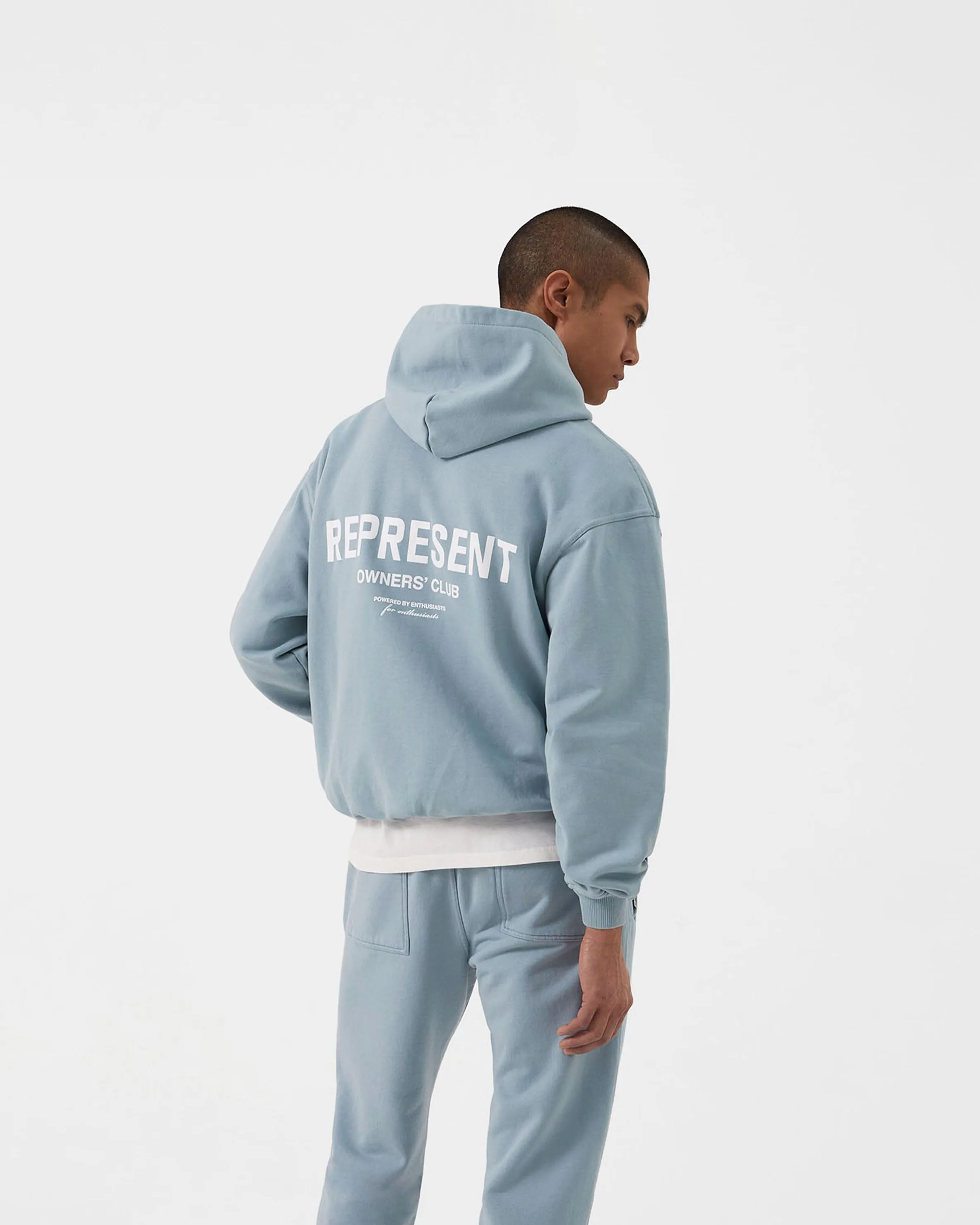 Active Wear Look product rating Represent Owners Club Hoodie - Powder Blue