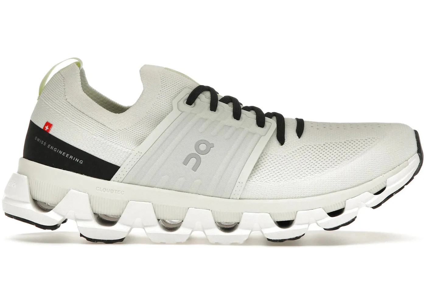 Anti   Slip Feature unisex shoes On Running Cloudswift 3 Ivory Black