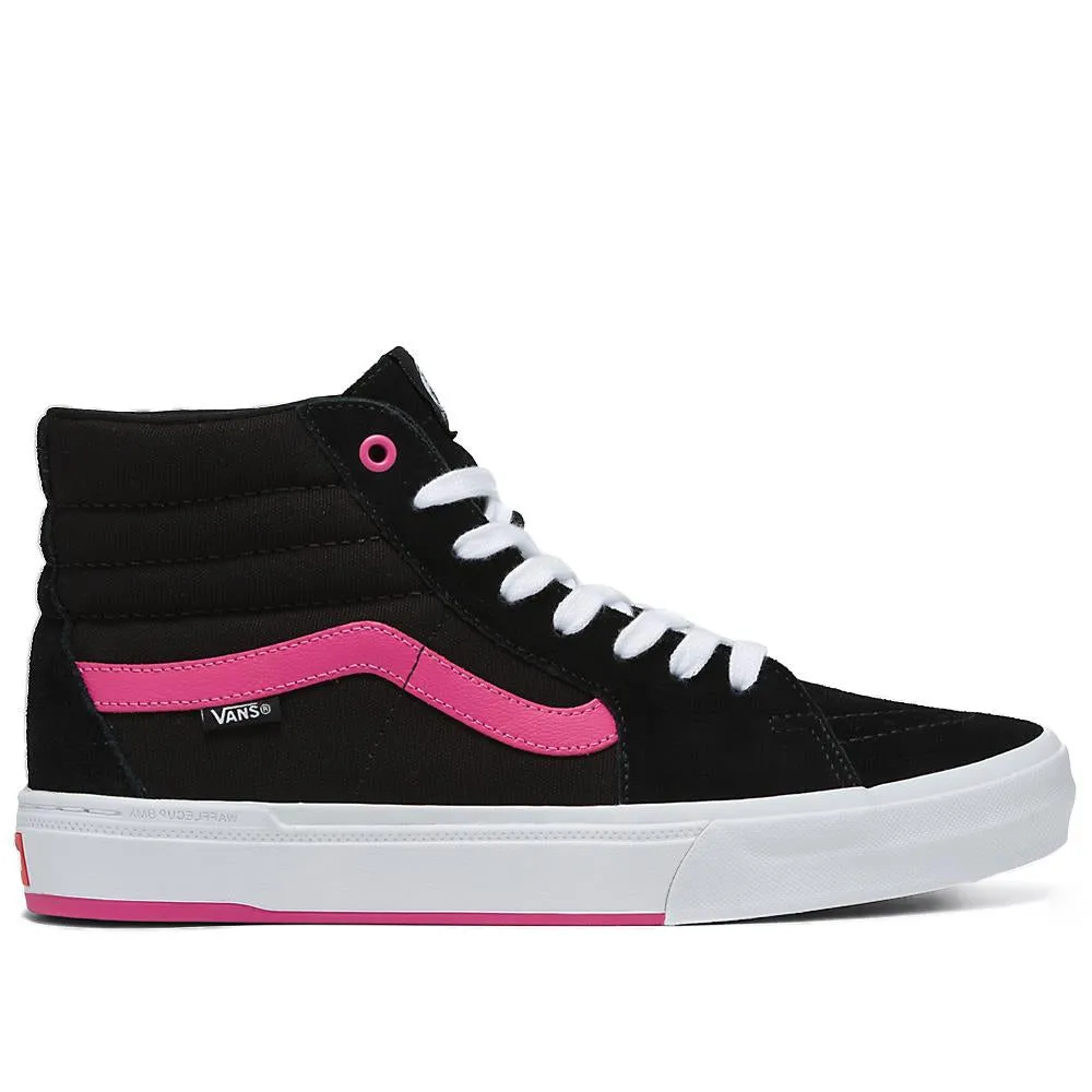 Vans BMX Sk8-Hi - Black/Magenta Water resistant coating Dinner Step