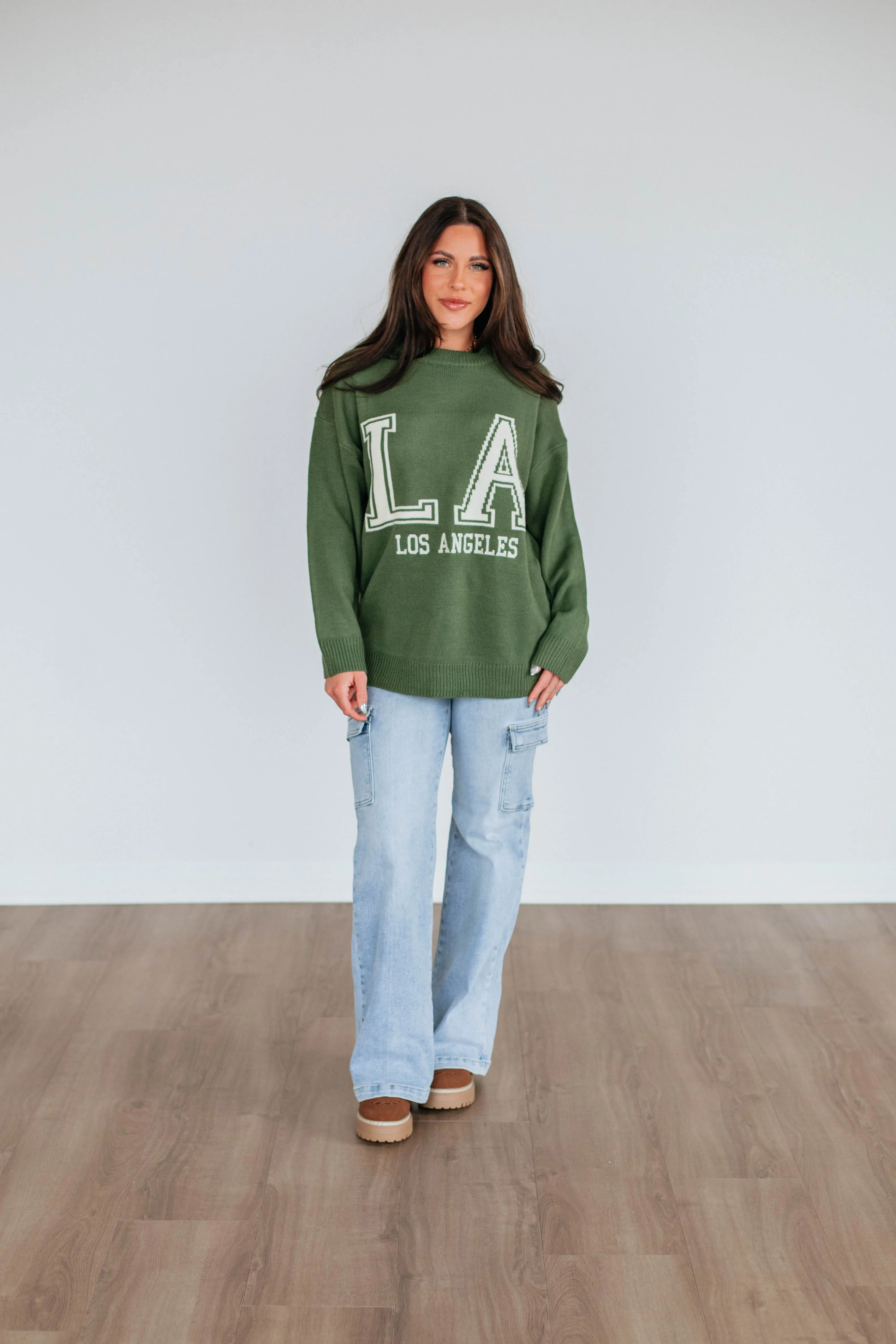 City Warmth Los Angeles Knit Sweater