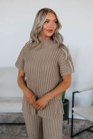 Mataya Sweater Top Relaxed Crew Neck Everyday Comfort