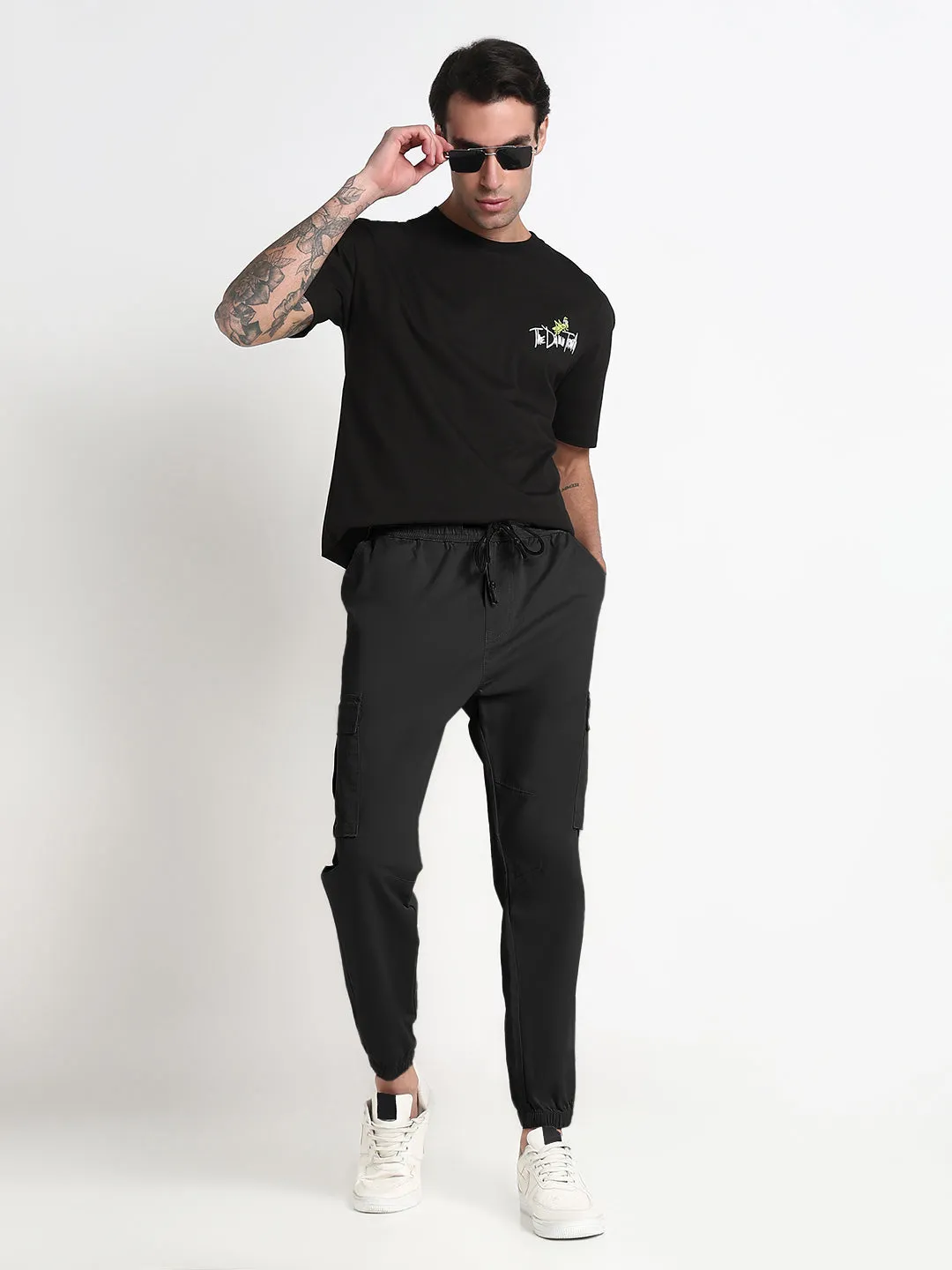 Essential Layer Men's Black Slim Fit Joggers