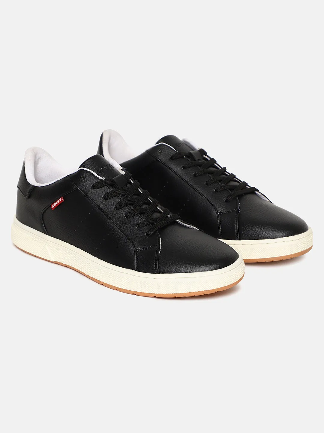 Swift Path Sail Vibe Men's Black Solid Shoes