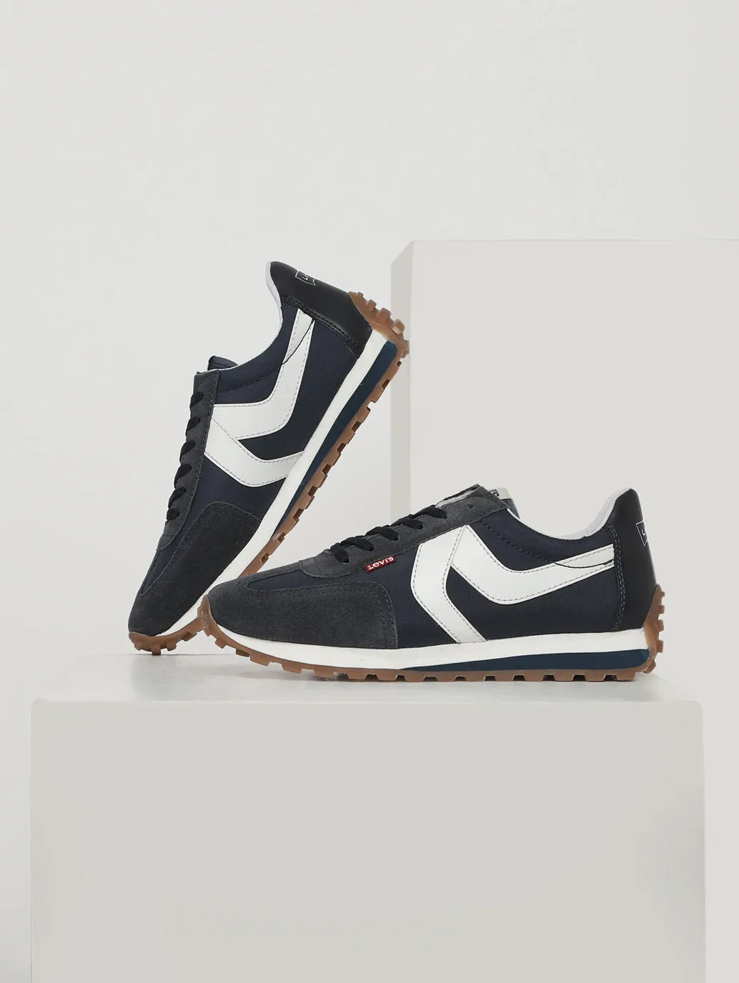 Men's Blue Casual Shoes Kind Step Desert Path