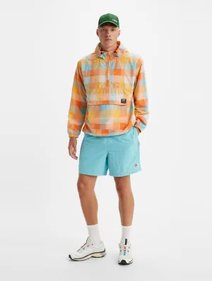 Noise Free Operation Design Men's Blue Regular Fit Shorts