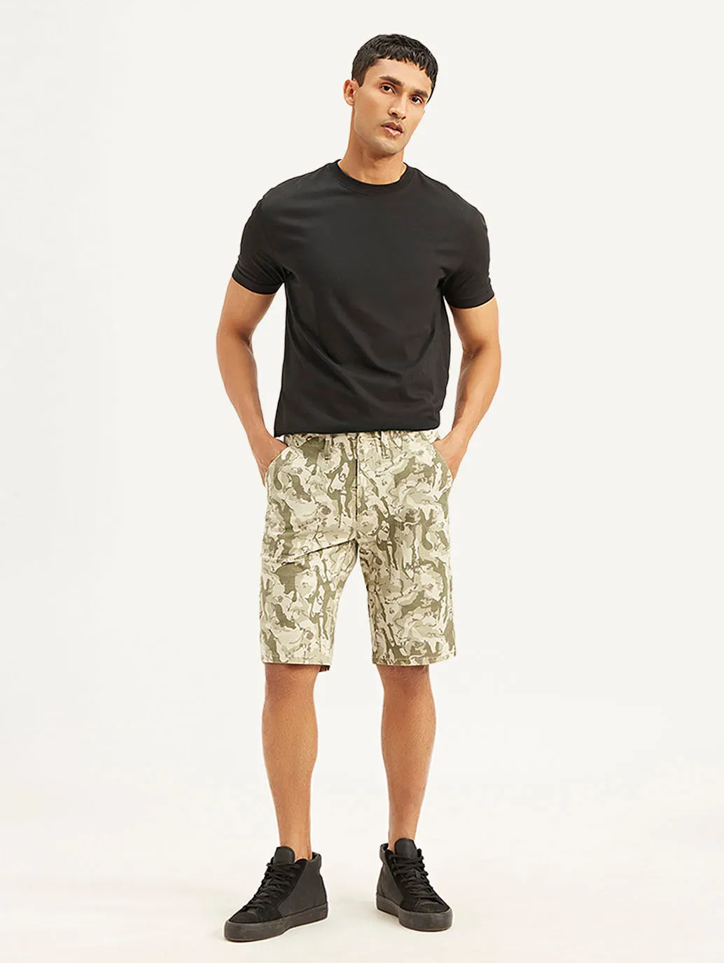 Low Bulk Waistband Men's Multi Tapered Shorts