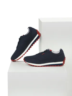 Men's Oxford Navy Casual Shoes Street Run Bunion Friendly Structure