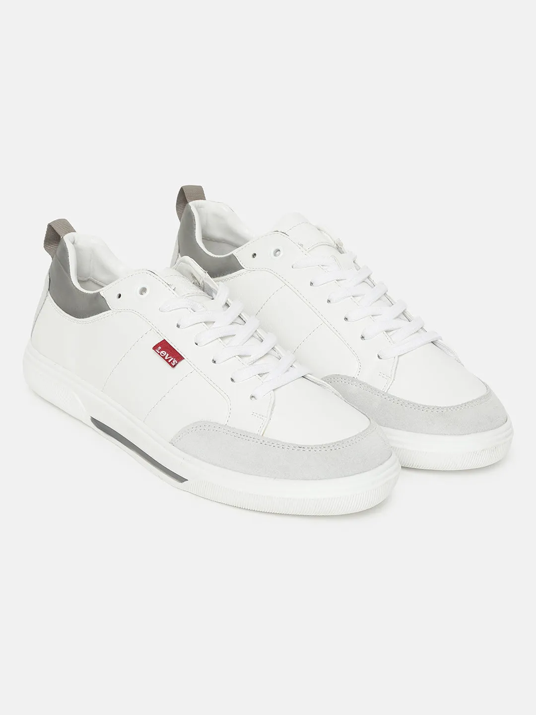 Jungle Path Quick Dry Technology Men's White Solid Shoes