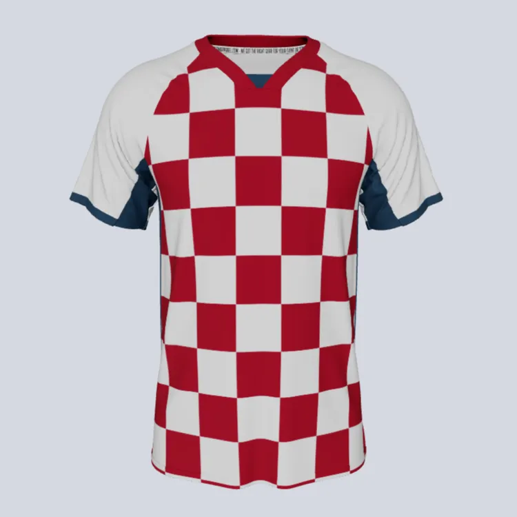 Gear Premium Pro V Checker II Jersey Reinforced Armholes Training Apparel