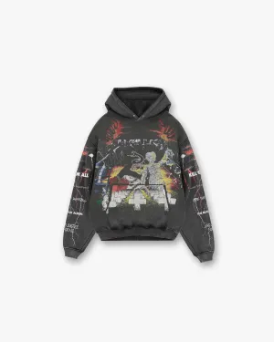 Core Sporty Represent X Metallica Master Of Puppets Hoodie - Vintage Grey