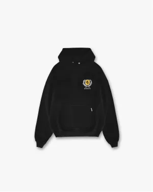 Crest Hoodie - Vintage Black Trendy Budget