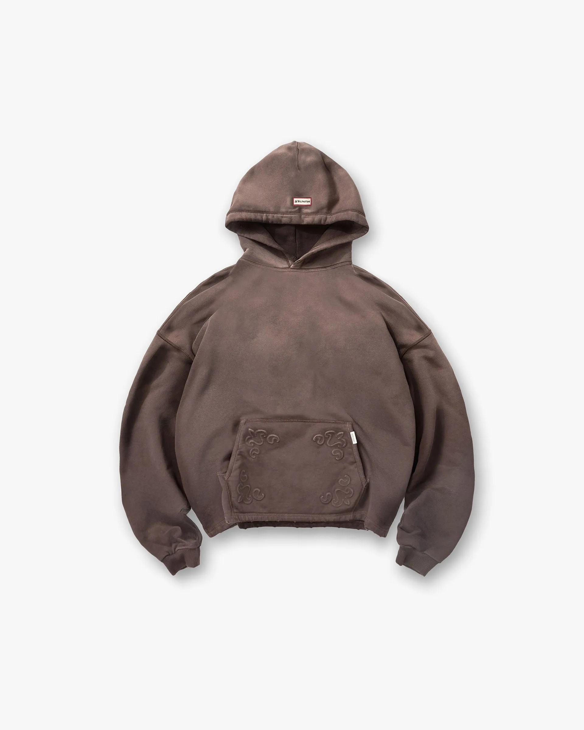 Minimal Comfort Lounge Comfort Represent X Hunter Hoodie - Stained Brown