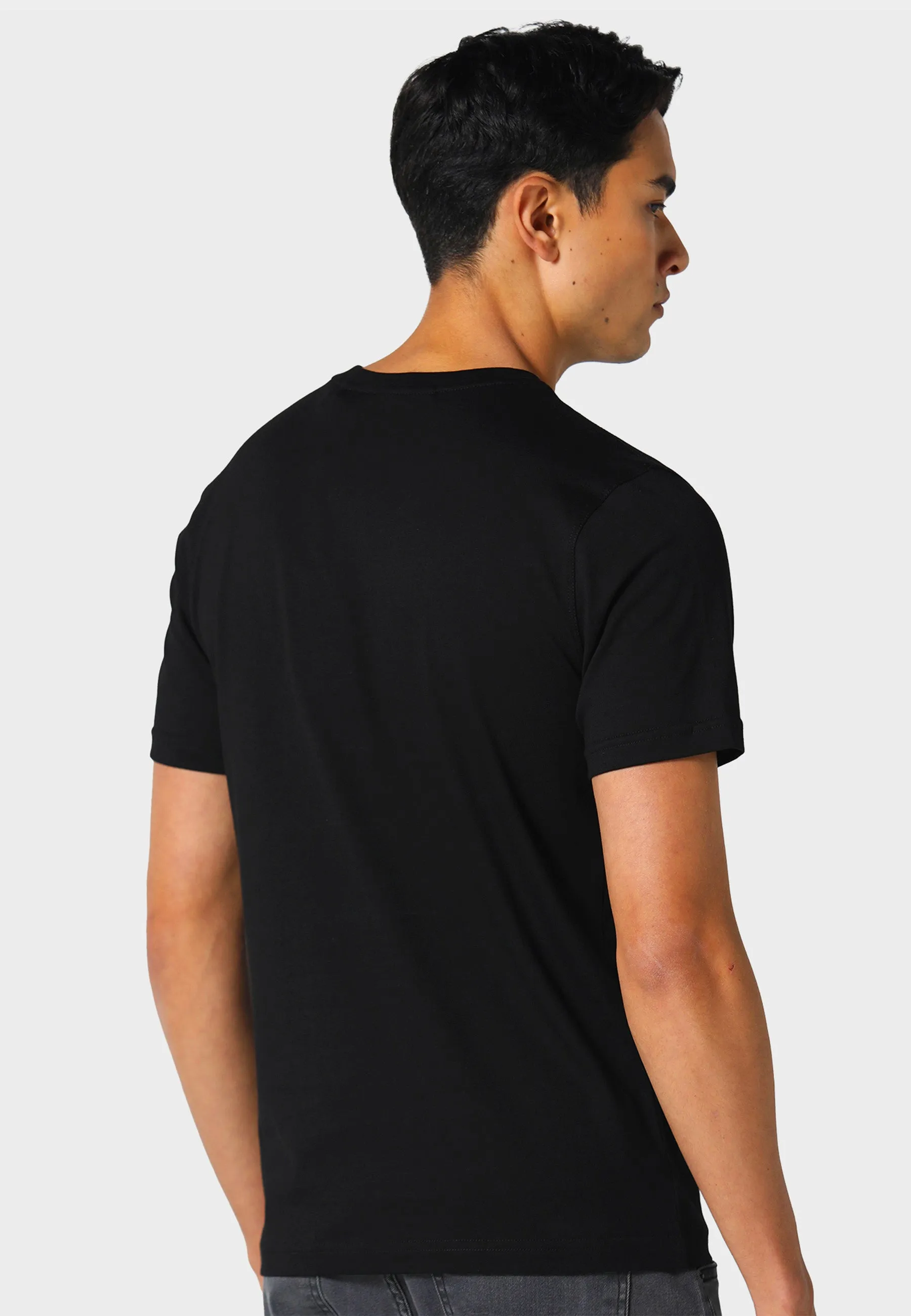 Costelow Black T-Shirt Soft Cotton Feel