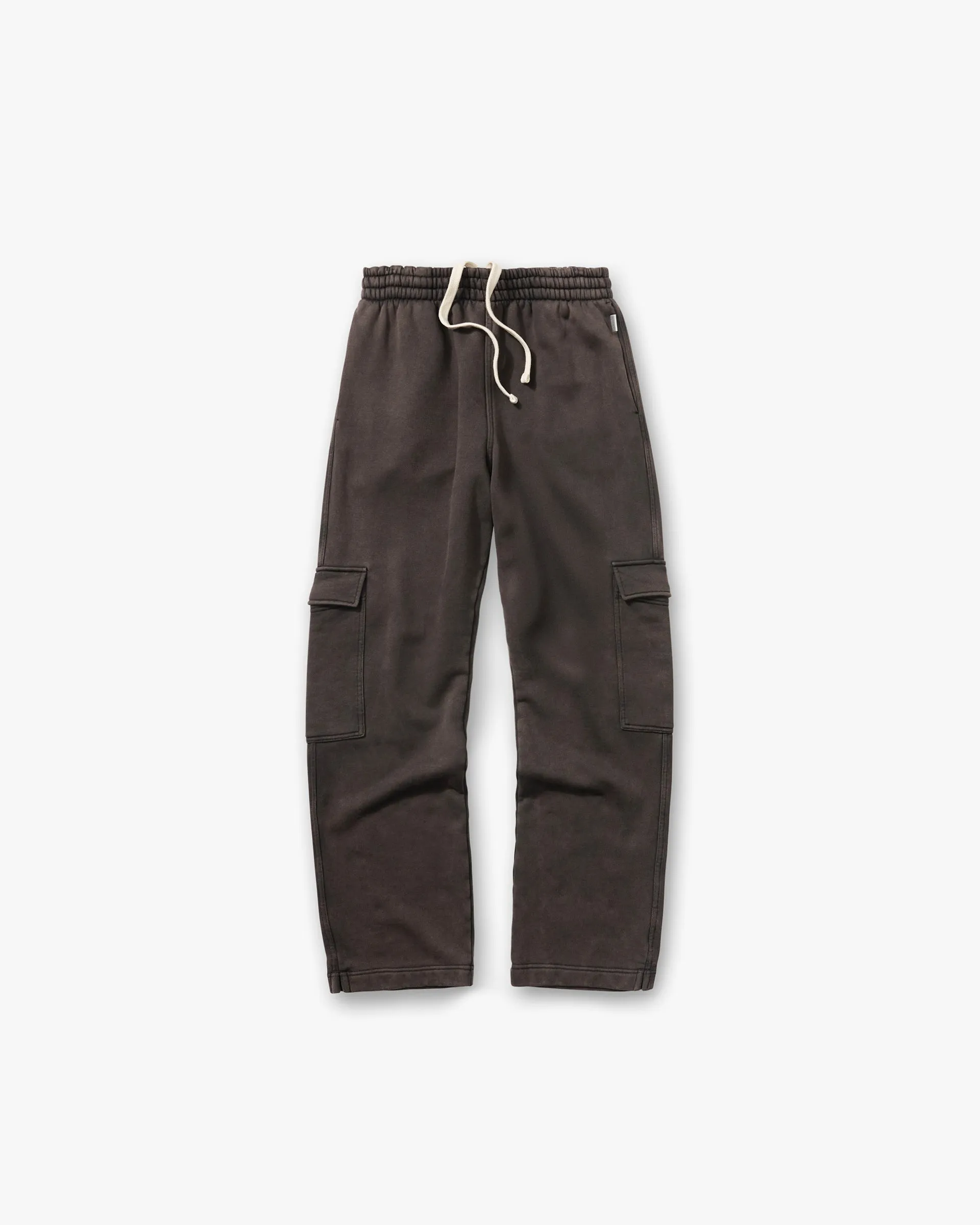 Initial Cargo Sweatpants - Coffee Quick Dry Fabric