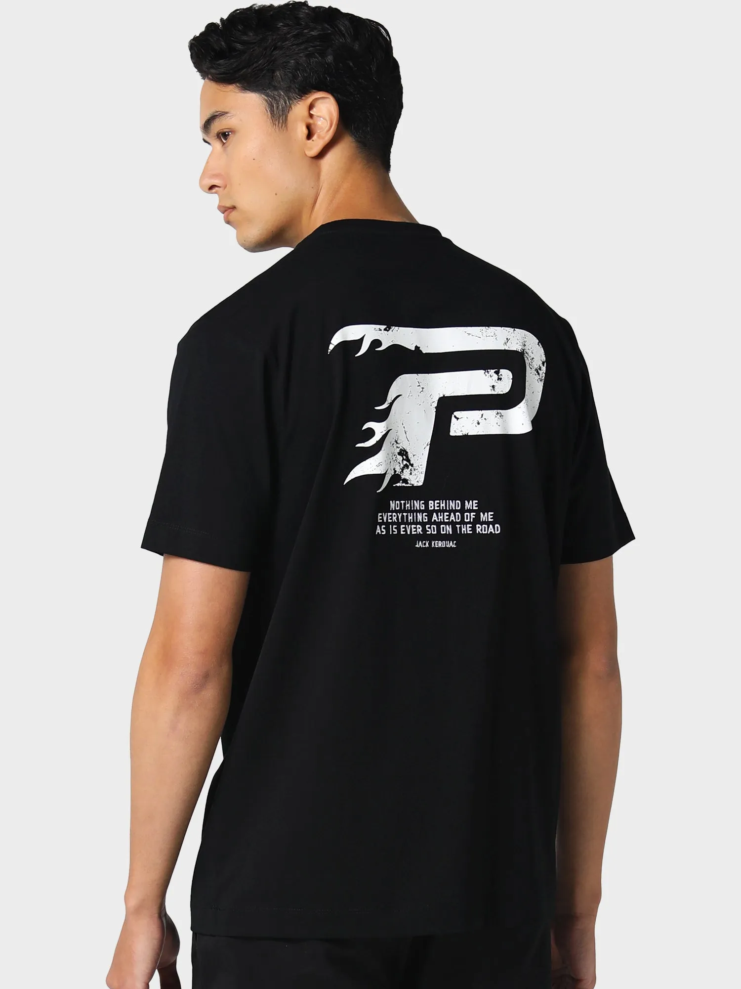 Moxhill Black T-Shirt Perfect For Relaxing Breathable Performance Wear