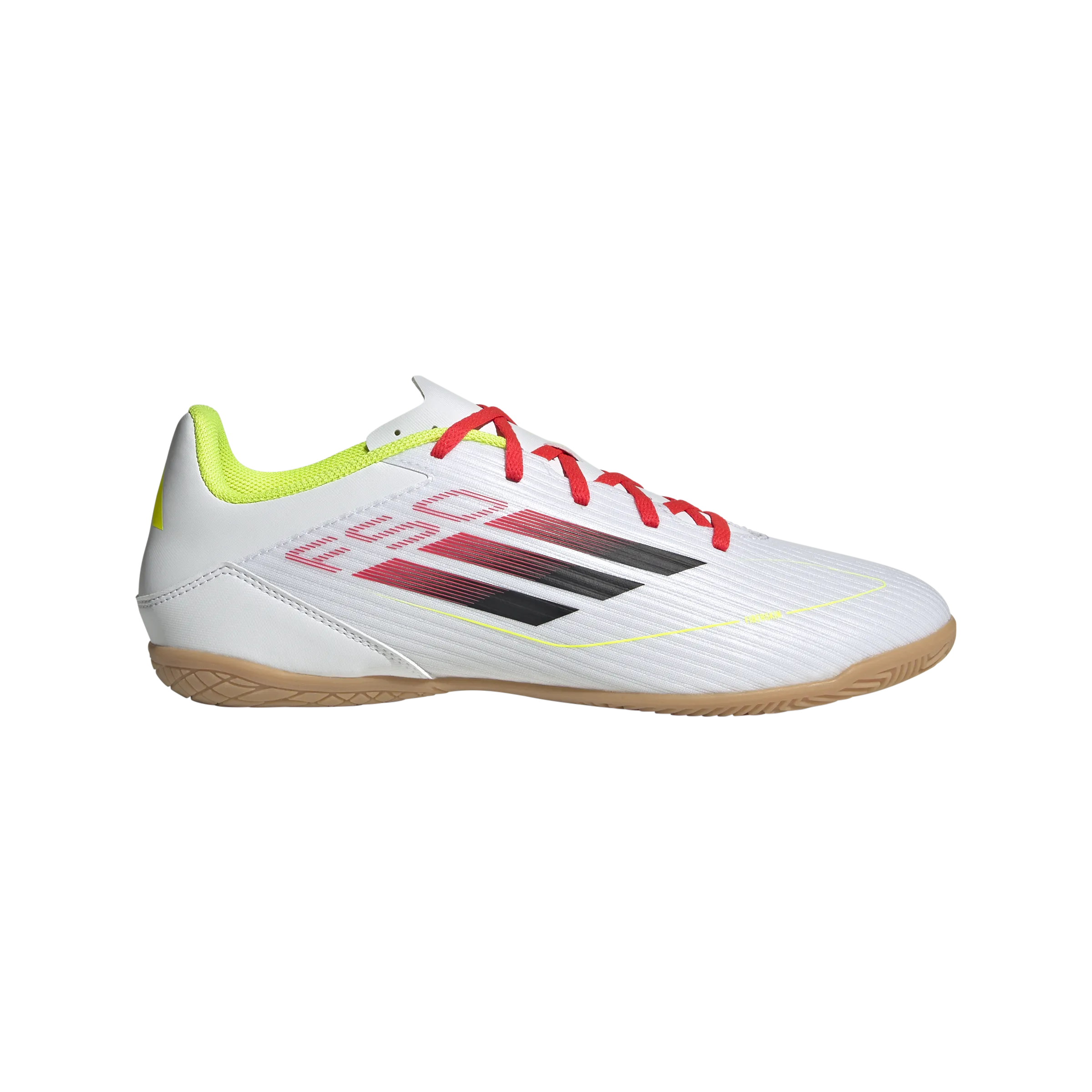 coastal - area shoes kitchen - shoes adidas F50 CLUB Indoor Soccer Shoes | Cloud White-Core Black-Solar Yellow | Men's