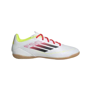 coastal - area shoes kitchen - shoes adidas F50 CLUB Indoor Soccer Shoes | Cloud White-Core Black-Solar Yellow | Men's