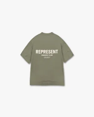 Minimal Fit Represent Owners Club T-Shirt - Olive