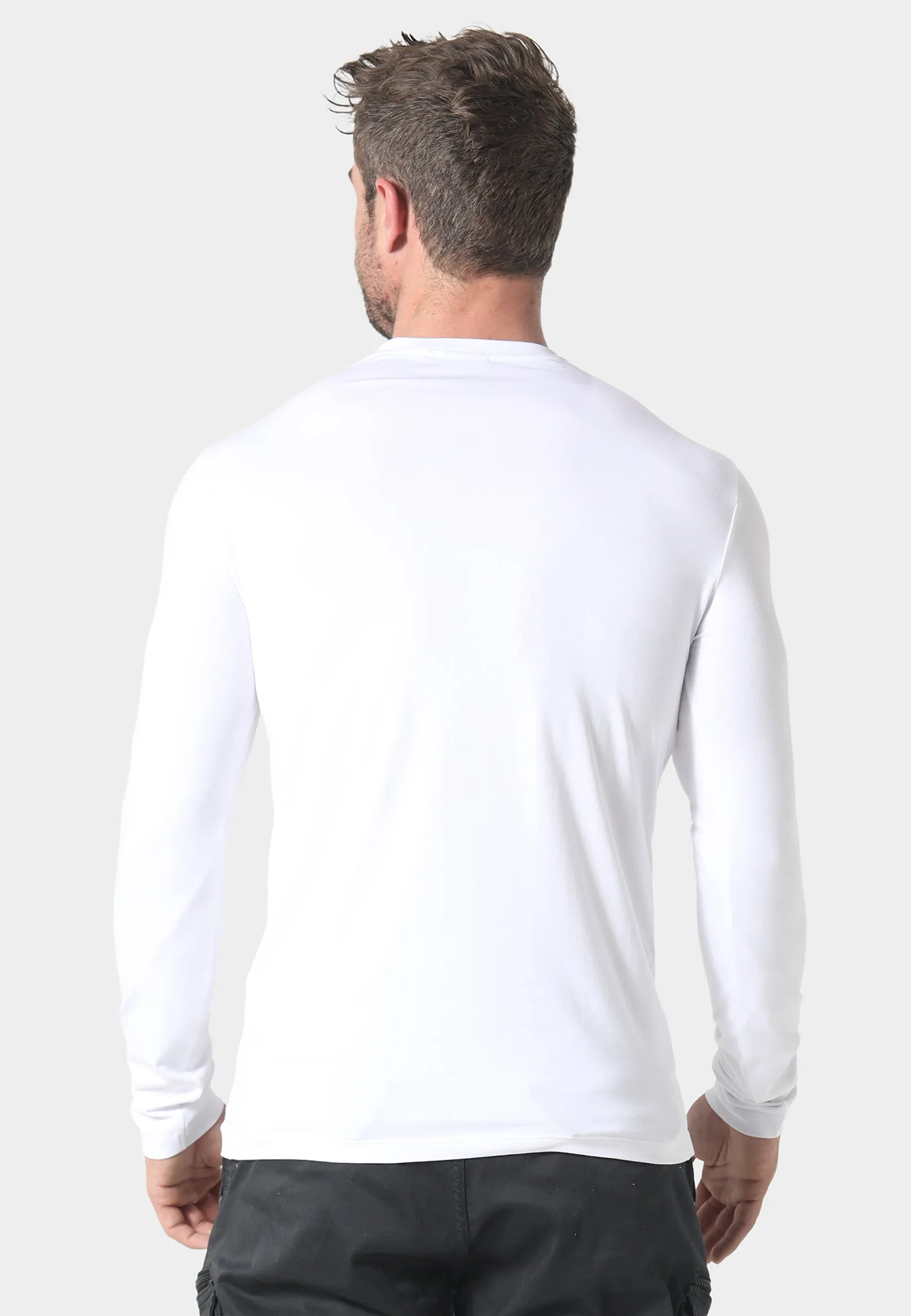Highgate White T-Shirt Solid color purity Comfy Pieces