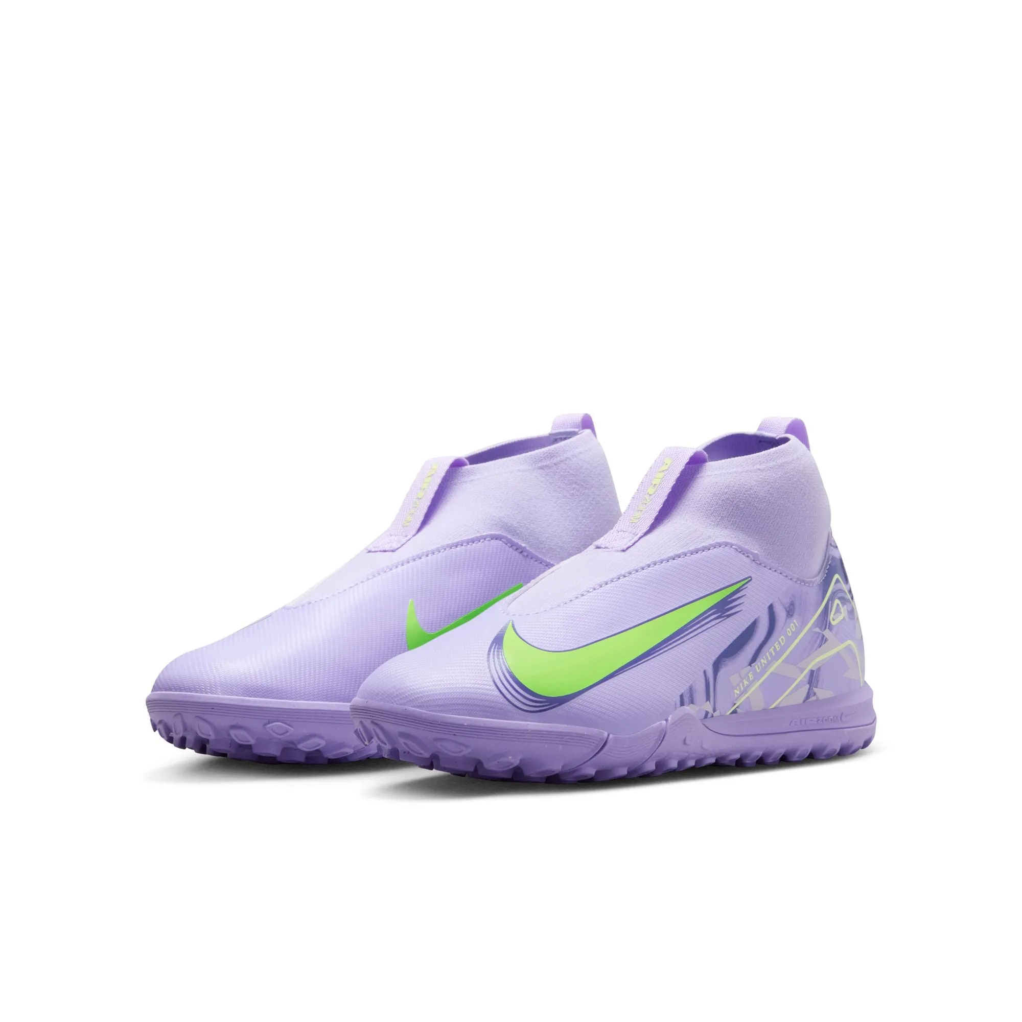 Nike Jr Mercurial Superfly 10 Academy TF - United Pack velcro - closure shoes Multi Directional Cleat Pattern