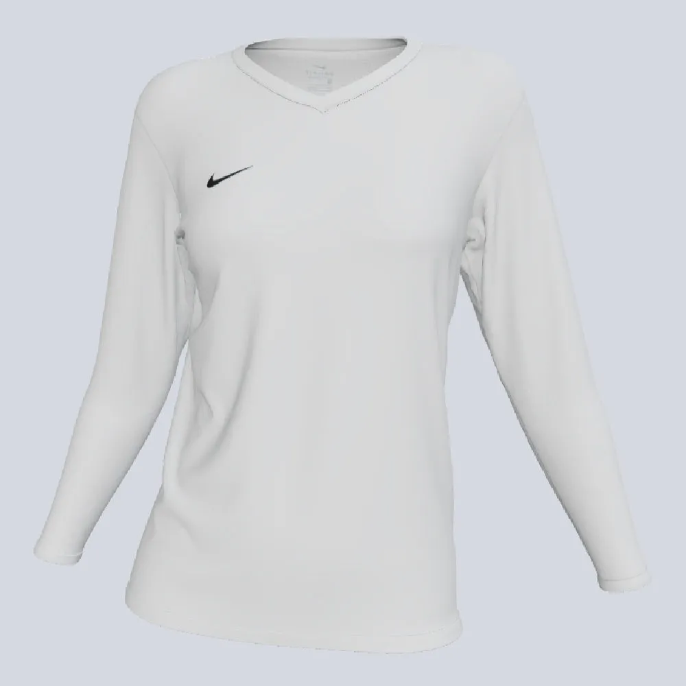 Raglan Sleeve Construction NIKE Women's Dri-Fit LS Tiempo Premier II Jersey