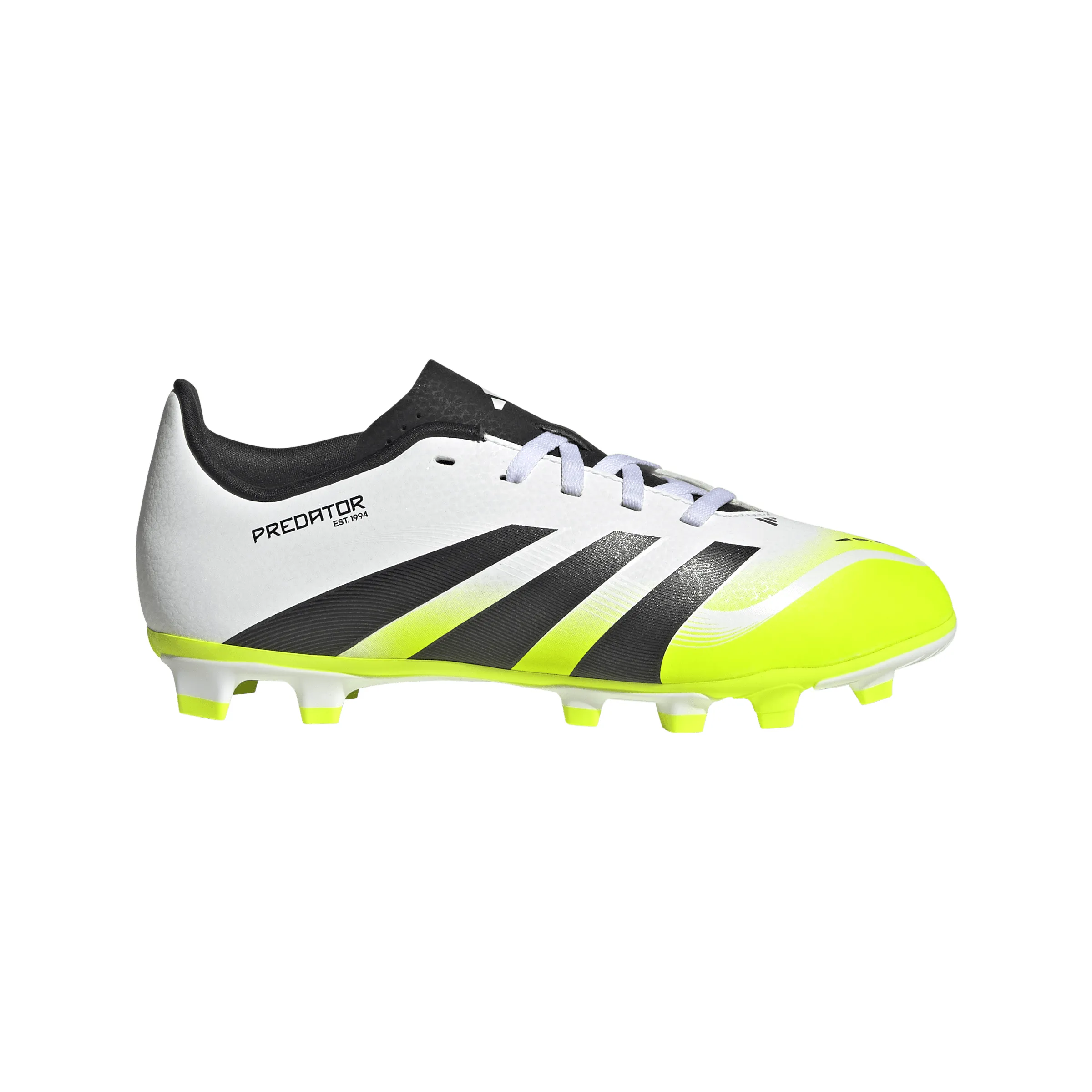 Adidas Predator Club FG/MG J - Radiant Blaze Pack Stretchable Upper