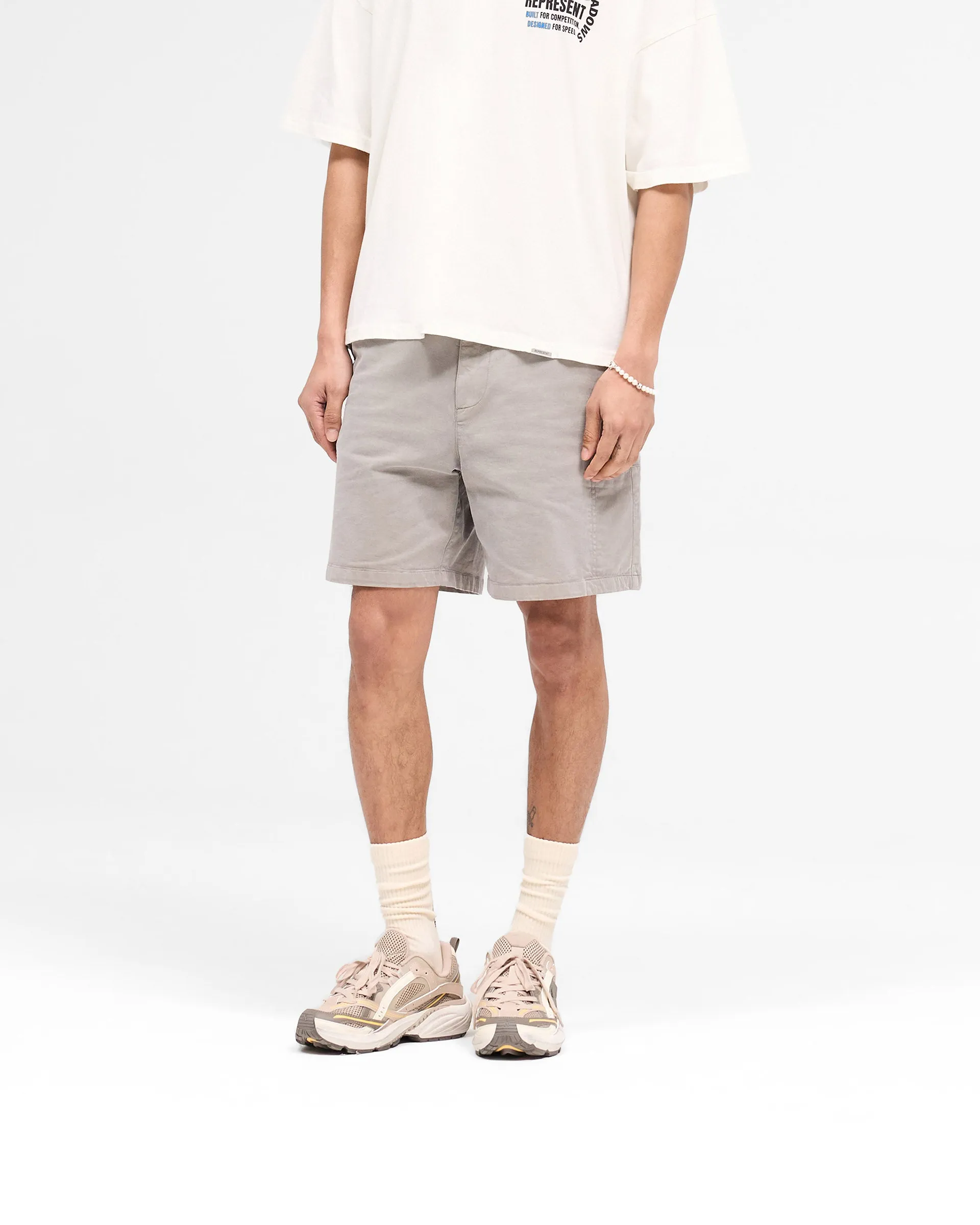 Elastic Comfort Season Cargo Short - Washed Taupe