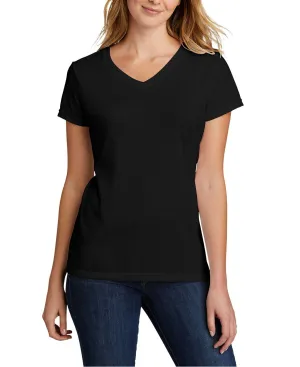 Summer Fashion Everyday Wearable JustBlanks Women's Tri-Blend V-Neck Regular Fit Casual Tee