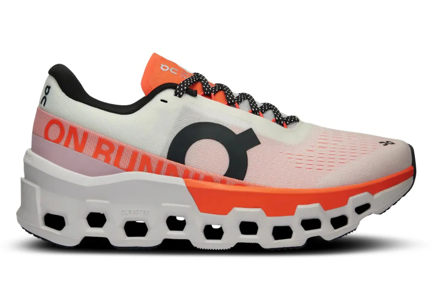 Outsoles Flex Zones forefoot On Running Cloudmonster 2 White Flame (Women'S)