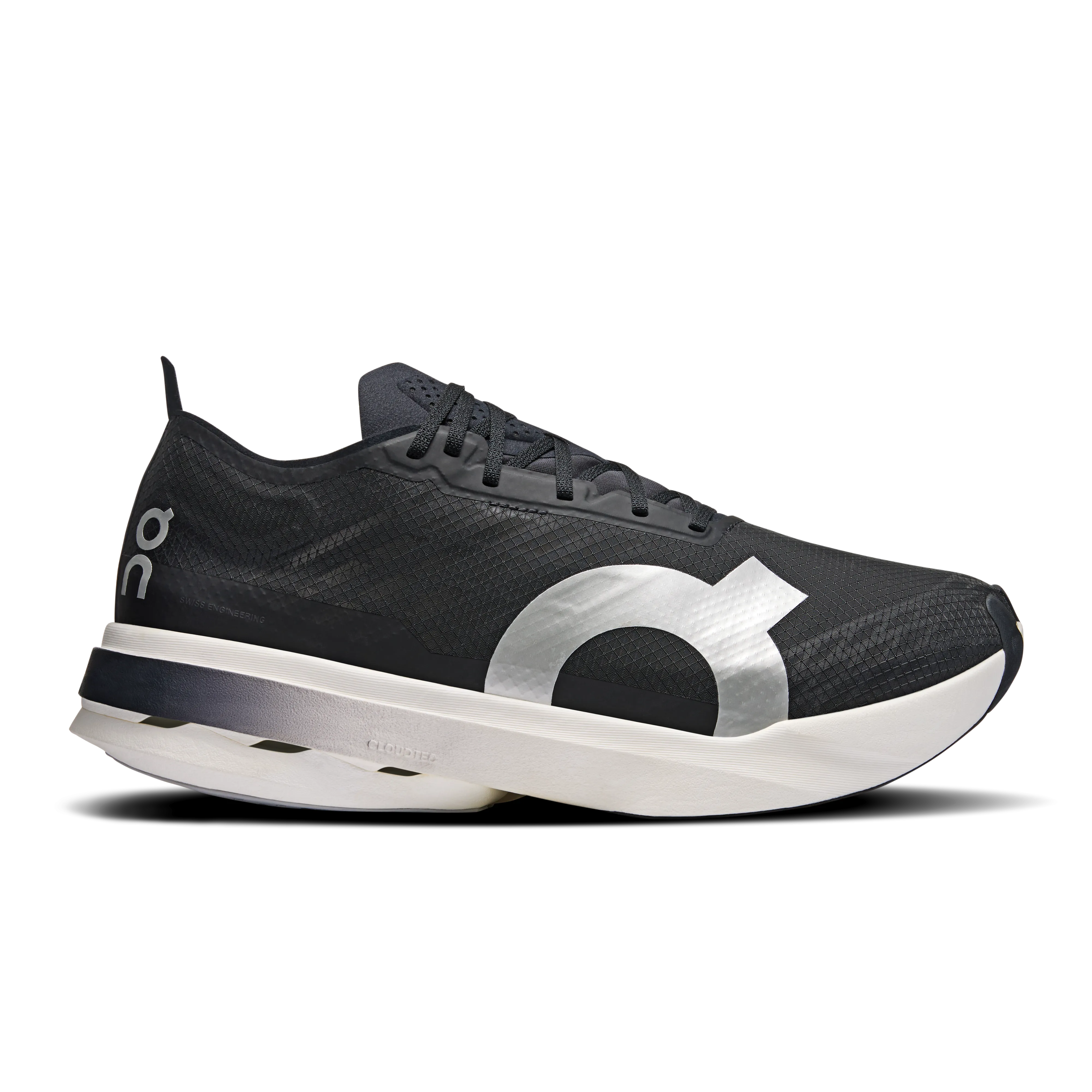 soccer player shoes weekday running footwear On Running Cloudboom Strike Black White